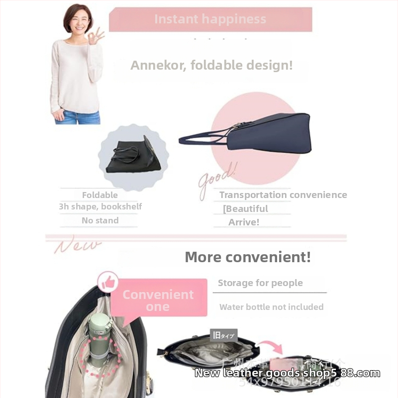 Ženska velika bucket torba s ručkama za nošenje u ruci i na ramenu, elegantan dizajn, velika zapremina