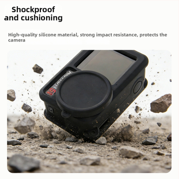 Silikónový ochranný kryt pre DJI Action 5 Pro/4/3 – ochrana proti pádu a strate pre športové kamery