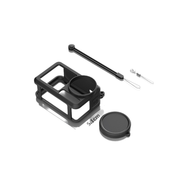 DJI Action 5 Pro/4/3 силиконов предпазен калъф – защита от изпускане и загуба за спортни камери