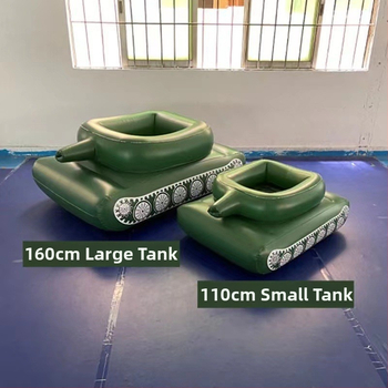 Nafukovací tank do bazéna so vodnou pištoľou a fontánou