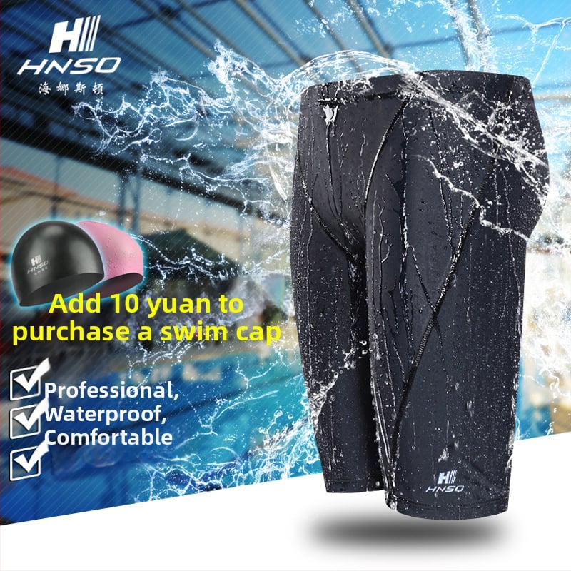Hynaston férfi úszónadrág, vízálló, gyorsan száradó, Shark Skin textúra, szoros boxer stílus
