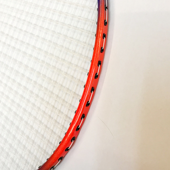 Coca 8000 Rachetă badminton, din aliaj de oțel, construcție într-o singură piesă, set durabil de antrenament pentru adulți, joc în aer liber, pereche de rachete