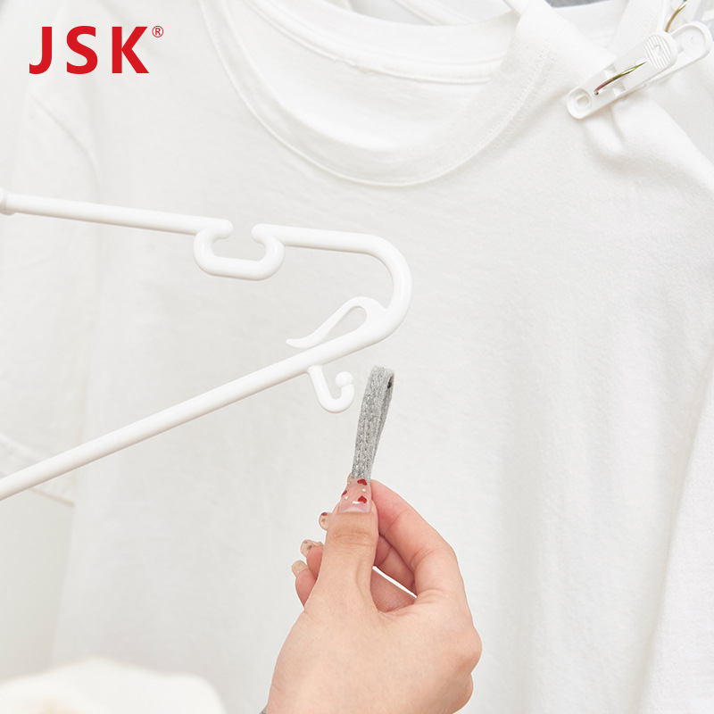 JSK visoka vješalica za odjeću s klipom, otporna na vjetar, za vanjsku uporabu, debeli plastični stalak za sušenje