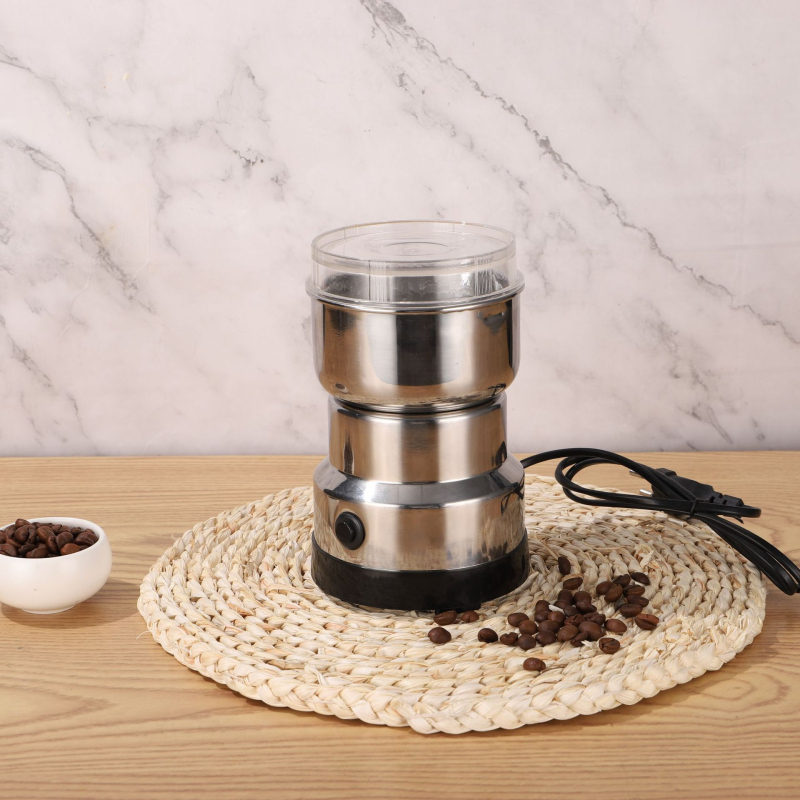 Măcinător electric pentru plante medicinale, pulberi, blender, măcinător de boabe și cafea compact