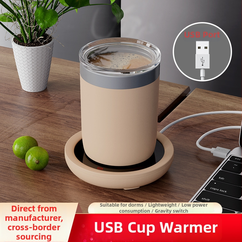 55°C USB ohrievač šálky s konštantnou teplotou, dotykové ovládanie