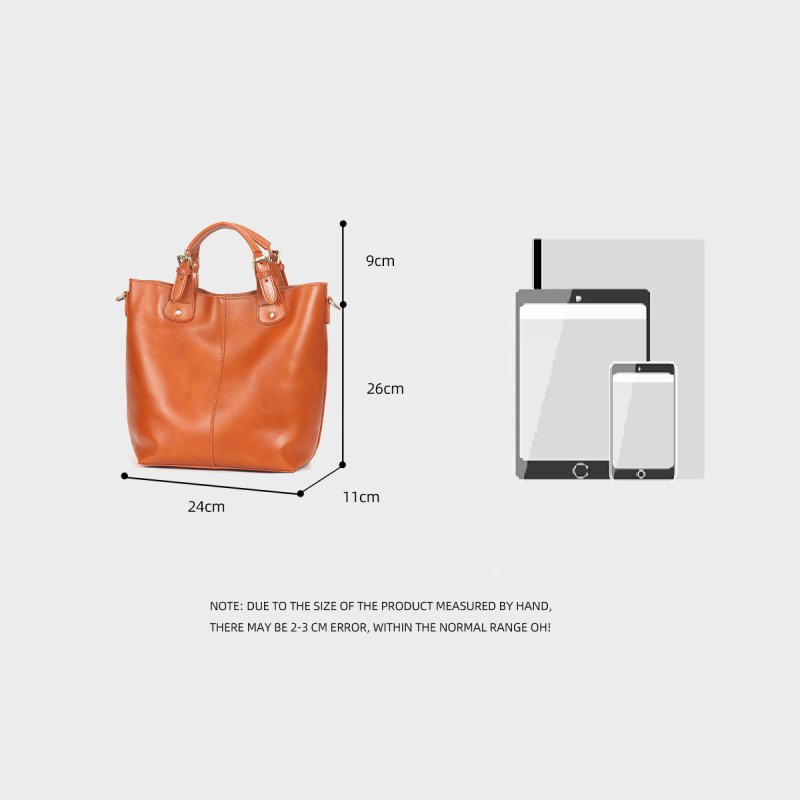 Geantă tote din piele, în stil retro, pentru femei, spațioasă pentru uz zilnic