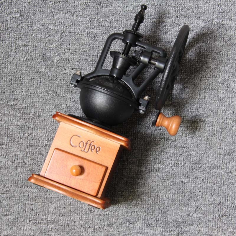 Yuxi retro metalni ručni mlin za kavu s Ferris kolom za mljevenje zrna kave
