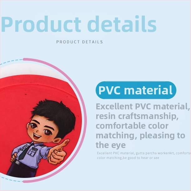 Roztomilý karikatúrny USB podšálka pod pohár s PVC mäkkou povrchou – prispôsobiteľný darček