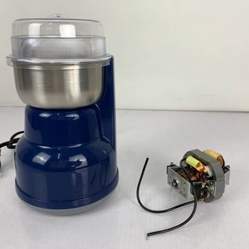 Măcinător de cafea electric pentru uz casnic — portabil, oțel inoxidabil și ABS, design modern minimalist