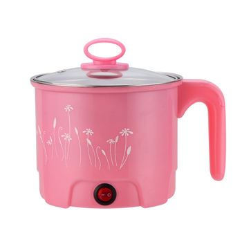 Mini oală electrică pentru noodles, oală fierbinte multifuncțională, compactă, pentru cămin și utilizare acasă, 1.8 L.