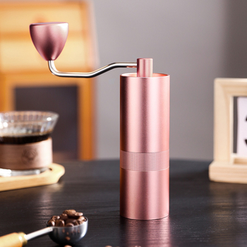 Kézi kávédaráló, hétcsillagos manuális őrlő, pour-over kávés készlet ajándékdobozzal, testreszabható