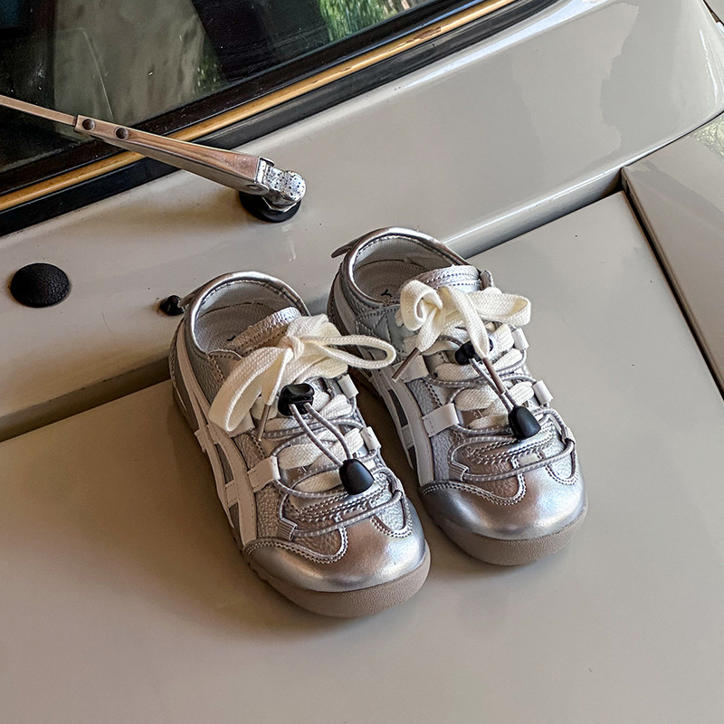 Gyerek sportcipő, 2026-os őszi kollekció, puha talp, csúszásmentes, Velcro-zárás, uniszex mindennapi sneaker