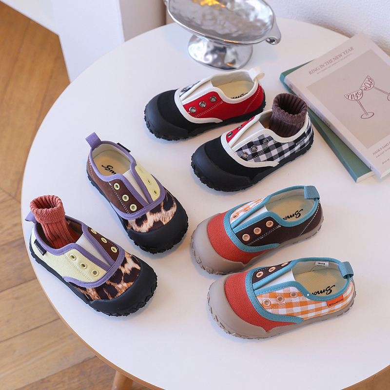 Dječje platnene Slip-On tenisice, unisex, niski profil, unutarnje udobne tenisice