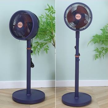 Xianke 8005 körkeringő ventilátor, álló ventilátor otthonra és kollégiumba, nagy légáram, csendes elektromos ventilátor