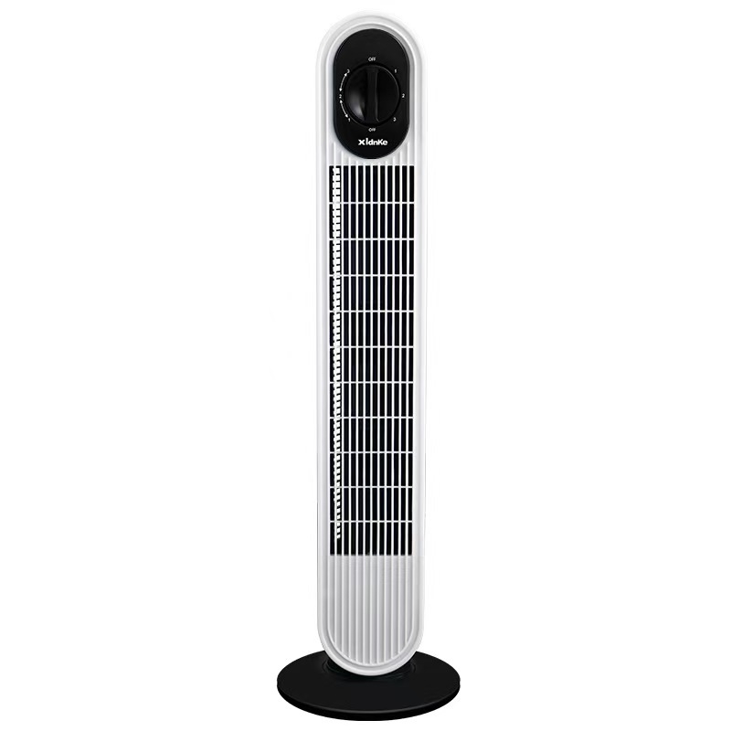 Daljinski upravljani bezlopatni stojeći ventilator, tornji dizajn, kućna upotreba, protok zraka, 6 brzina, 45W, pogodan za prostorije do 10 m²