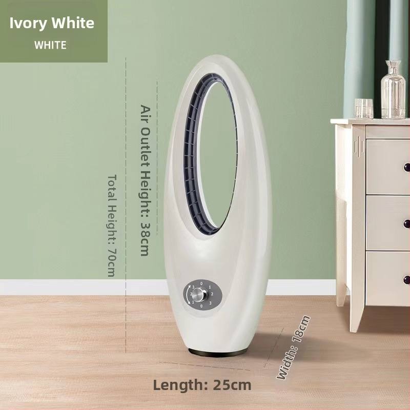 Bezlápový stojanový ventilátor, tichý chod, 3 rýchlosti, oscilujúci