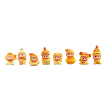 Star People Dessert Series - autó belső dekorációs figura, díszfigura a műszerfal kijelzőjéhez (2026-os modell)