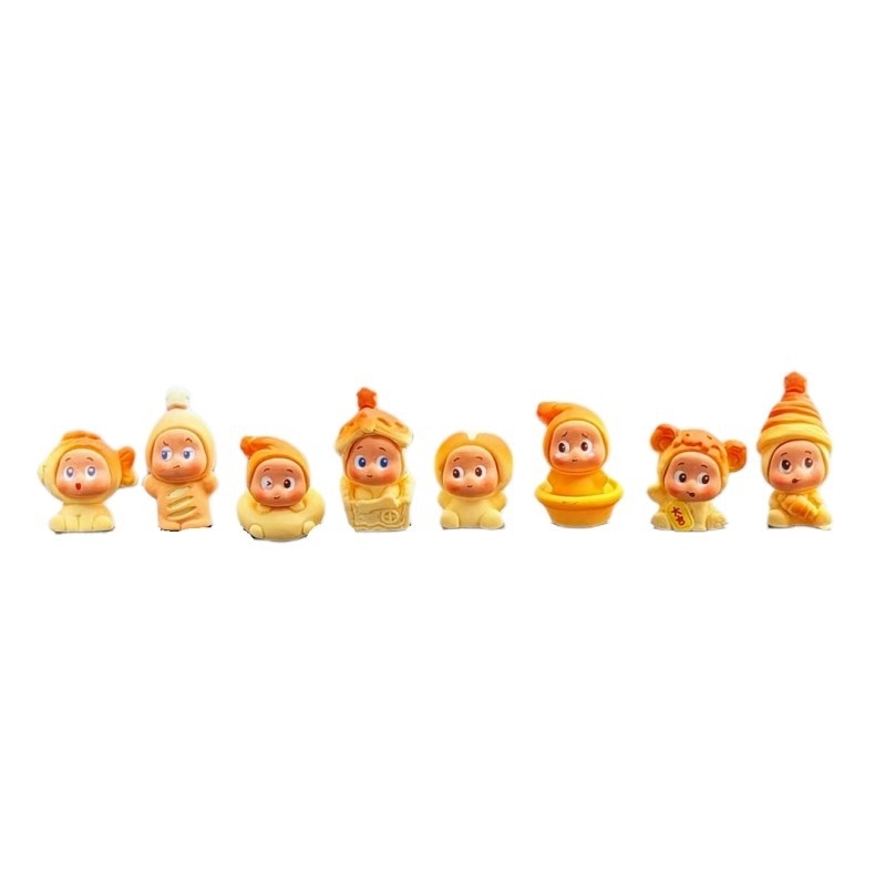 Star People Dessert Series - autó belső dekorációs figura, díszfigura a műszerfal kijelzőjéhez (2026-os modell)