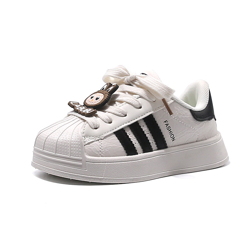 Unisex dječje tenisice s shell-toe i crtanim uzorkom – tenisice na Velcro kopčama, svakodnevna obuća, proljeće–jesen 2025