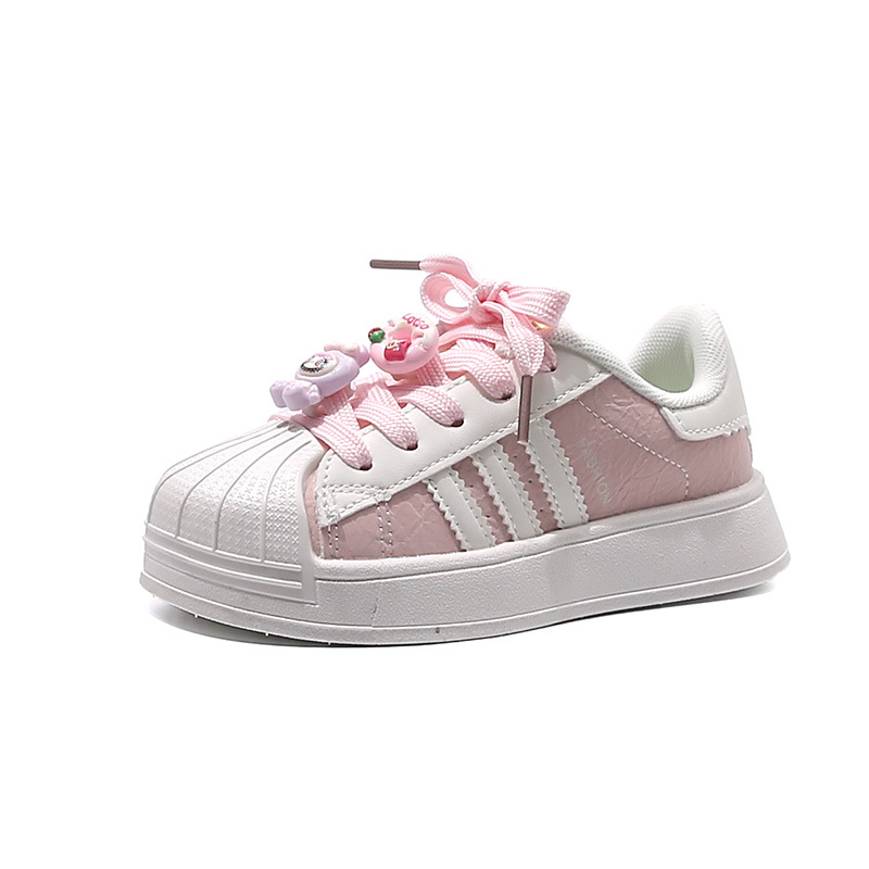 Unisex dječje tenisice s shell-toe i crtanim uzorkom – tenisice na Velcro kopčama, svakodnevna obuća, proljeće–jesen 2025