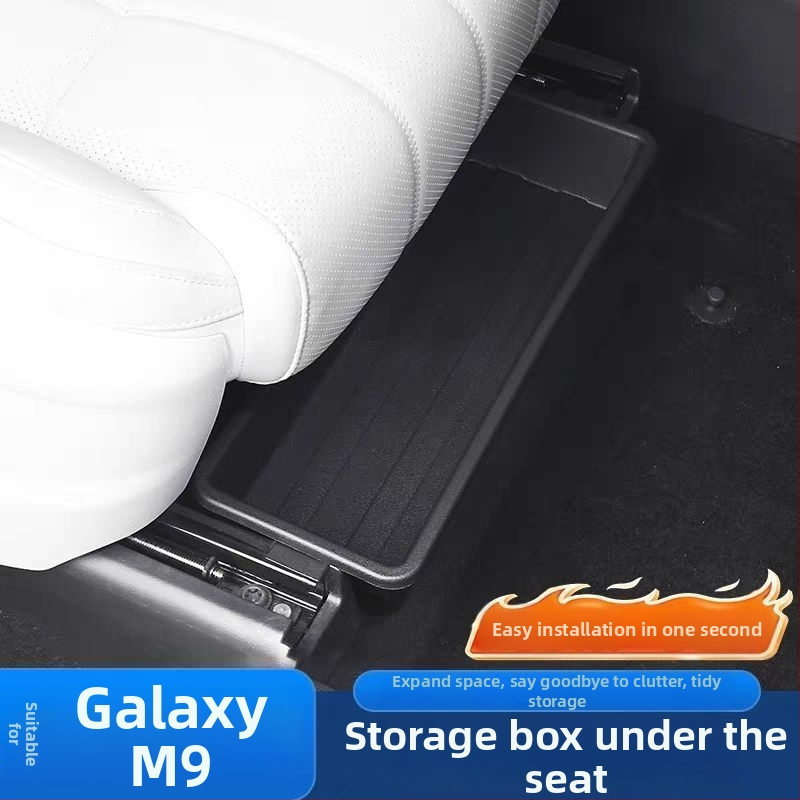 Galaxy M9 vnútorná schránka na uloženie do sedadla auta – doplnky, dekoratívne diely