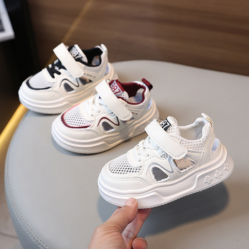 2025 ljeto unisex dječje tenisice, prozračne, niskog profila s Velcro zatvaračem