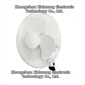 16-palcový nástenný ventilátor, 50W, 12V, prirodzený vietor, mechanický režim, bez diaľkového ovládania, bez časovača