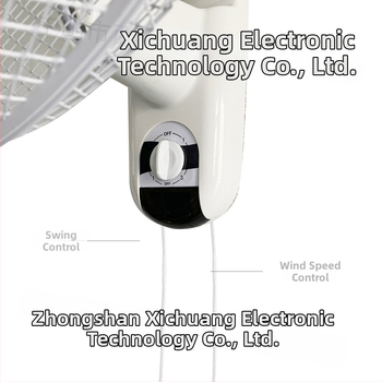 16-palcový nástenný ventilátor, 50W, 12V, prirodzený vietor, mechanický režim, bez diaľkového ovládania, bez časovača