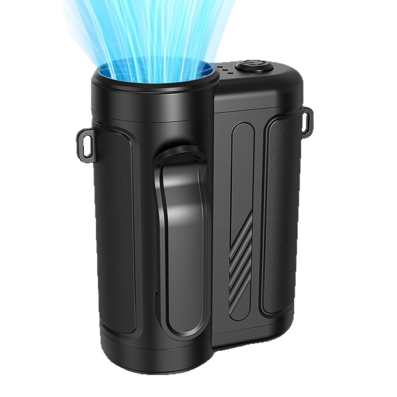 F25B 3-in-1 derék/nyak/kezes ventilátor, kültéri USB asztali ventilátor