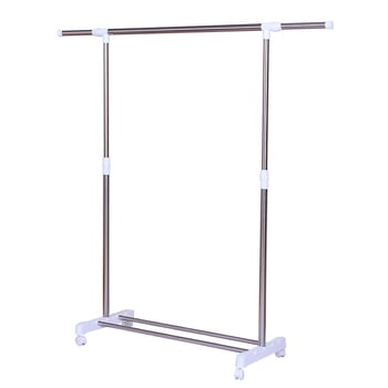 Youlitt rozsdamentes acél egykaros álló ruhaszárító, mobil és kihúzható
