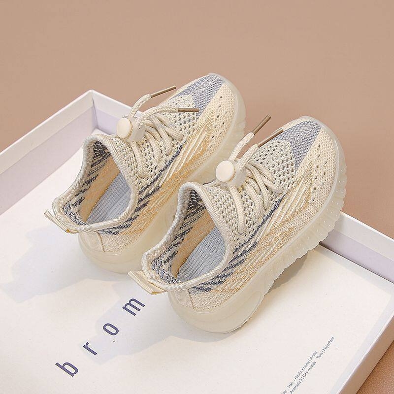 Gyerekeknek Coconut Sneakers – légáteresztő, könnyű futócipők puha talppal és hálós felülettel.