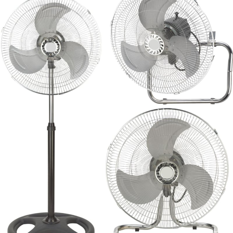 8-inčni podni ventilator visokog kapaciteta, 3-u-1