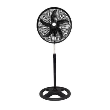 18 hüvelykes padlón álló ventilátor, öt lapáttal, erőteljes légáramlás