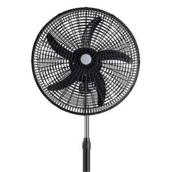 18 hüvelykes padlón álló ventilátor, öt lapáttal, erőteljes légáramlás