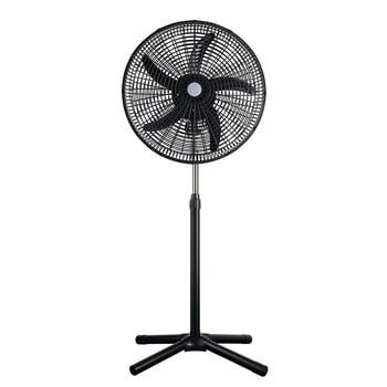 18 hüvelykes padlón álló ventilátor, öt lapáttal, erőteljes légáramlás