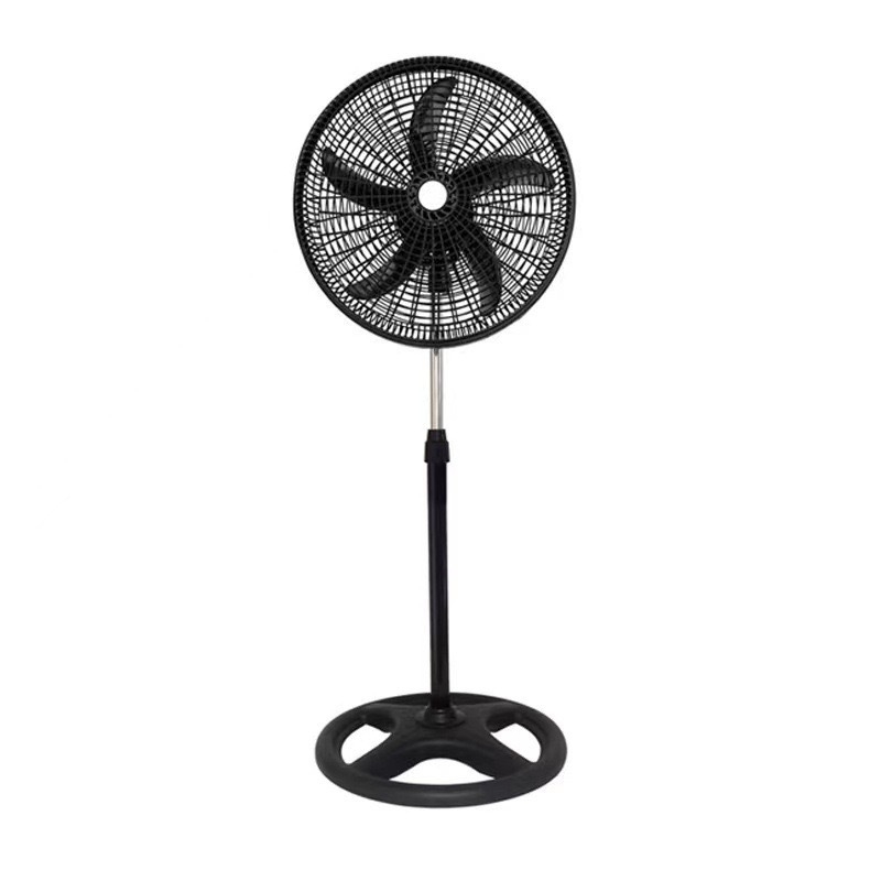 18 hüvelykes padlón álló ventilátor, öt lapáttal, erőteljes légáramlás