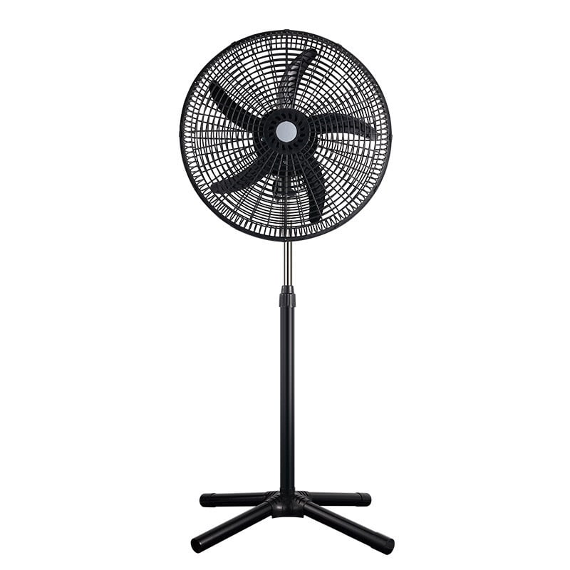18 hüvelykes padlón álló ventilátor, öt lapáttal, erőteljes légáramlás