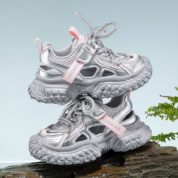 HOBIBEAR gyerekeknek mesh cipő nyárra - lélegző, könnyű, hétköznapi casual sneaker, uniszex