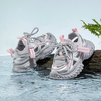 HOBIBEAR gyerekeknek mesh cipő nyárra - lélegző, könnyű, hétköznapi casual sneaker, uniszex