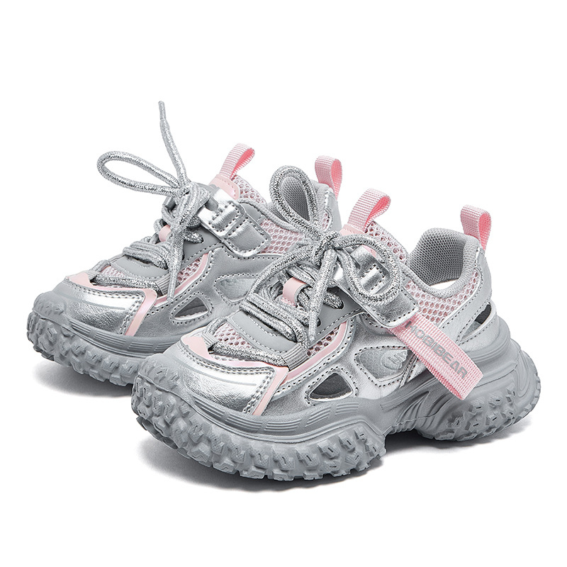 HOBIBEAR gyerekeknek mesh cipő nyárra - lélegző, könnyű, hétköznapi casual sneaker, uniszex