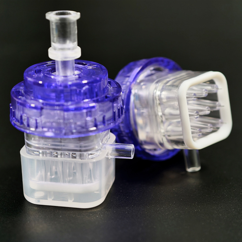 Demasha 34G ljubičasta Water-Light kozmetička igla s 9 igala u 7 postavkama, C-type, prilagodljiv negativni tlak, sterilizirana silikonska podloga za sprečavanje curenja
