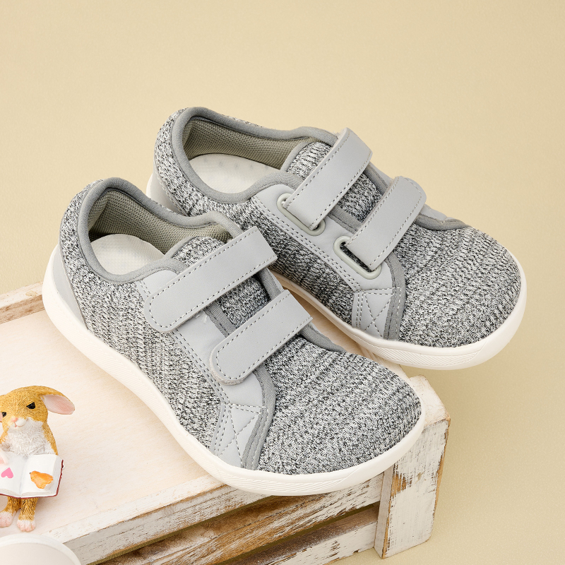 Proljetne dječje tenisice za vanjske aktivnosti, unisex, široka prednja strana, nizak profila s Velcro zatvaračem, prozračna mrežasta gornja površina