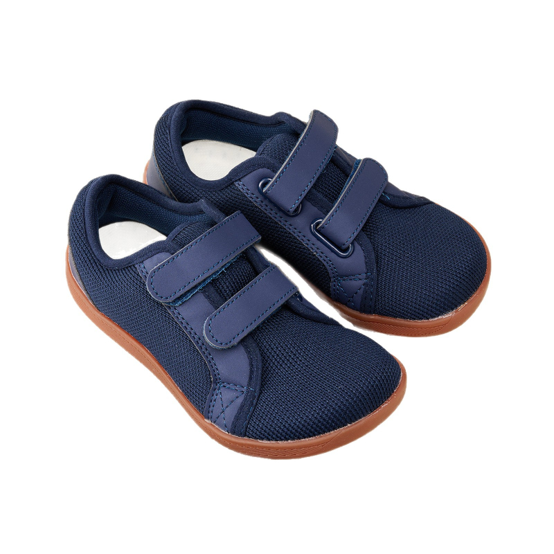 Proljetne dječje tenisice za vanjske aktivnosti, unisex, široka prednja strana, nizak profila s Velcro zatvaračem, prozračna mrežasta gornja površina