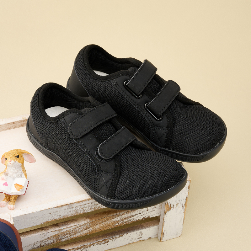 Proljetne dječje tenisice za vanjske aktivnosti, unisex, široka prednja strana, nizak profila s Velcro zatvaračem, prozračna mrežasta gornja površina