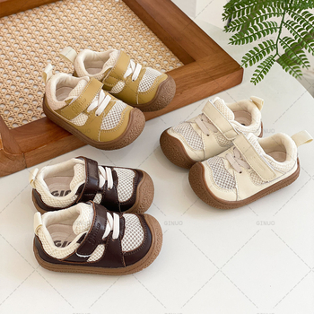 Cipelice za bebe 17–27, proljeće-jesen, mekana potplat, prozračne, s Velcro kopčom, za djecu 12–36 mjeseci, unisex
