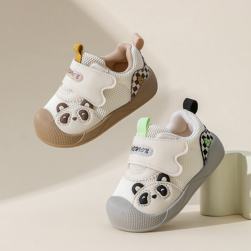 Bramil proljeće 2026 cipele za bebe i malu djecu, mrežasti gornji dio, protuklizna meka potplata, Velcro zatvarač, unisex, niski kroj, 12–36 mjeseci