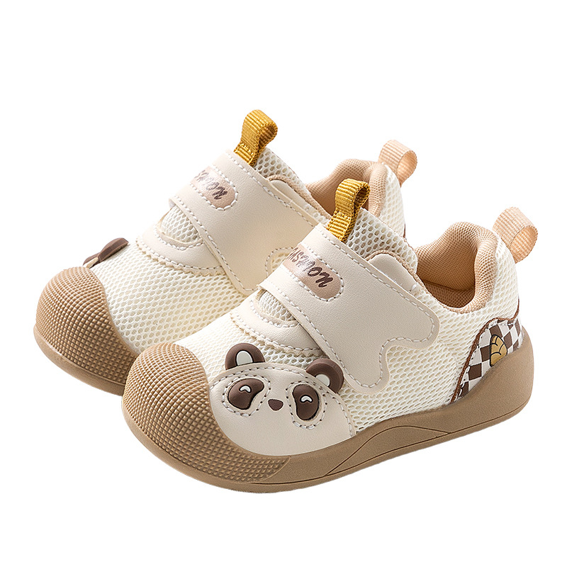 Bramil proljeće 2026 cipele za bebe i malu djecu, mrežasti gornji dio, protuklizna meka potplata, Velcro zatvarač, unisex, niski kroj, 12–36 mjeseci