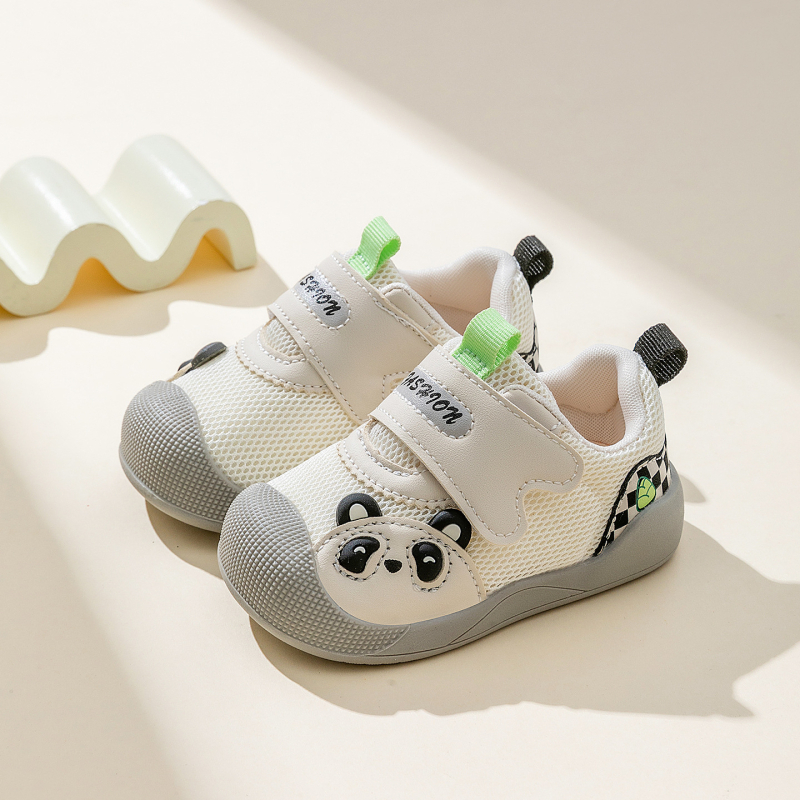Bramil proljeće 2026 cipele za bebe i malu djecu, mrežasti gornji dio, protuklizna meka potplata, Velcro zatvarač, unisex, niski kroj, 12–36 mjeseci