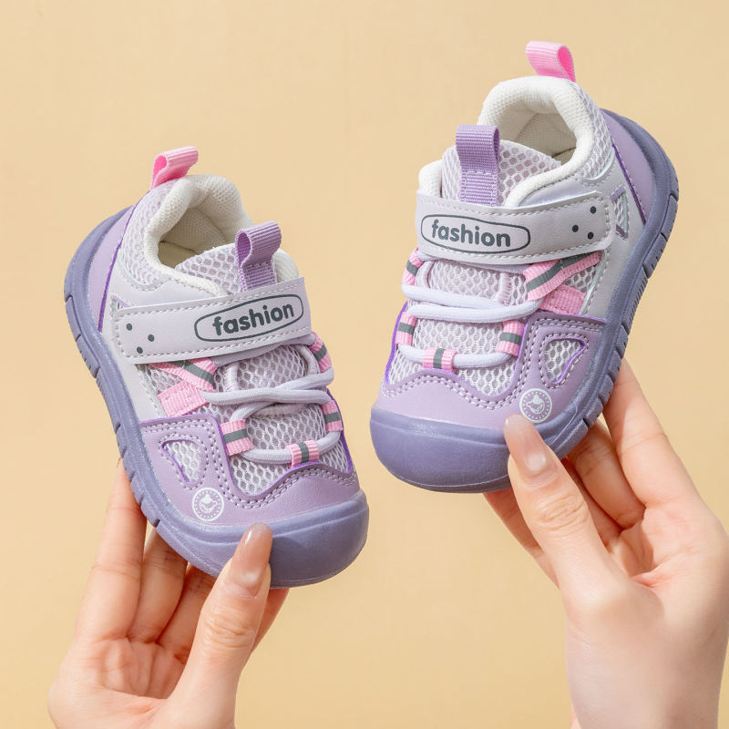 Dječje tenisice za hodanje od prozračne mrežaste tkanine, niski kroj, Velcro kopča, unisex, proljeće–jesen, 6–36 mjeseci