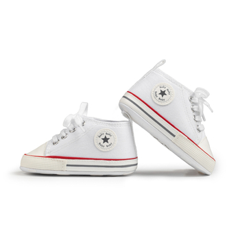 0-1 godina unisex platnene tenisice za bebe za prve korake, casual s mekanom potplatom, prozračne